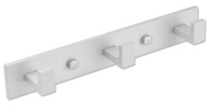 TZB Kovový věšák TRIO 24 cm stříbrný