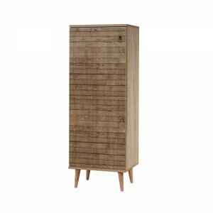 Hanah Home Botník Filinta Wood 50x135 cm dub sonoma