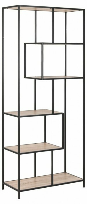 Actona Regál Seaford 77x185 cm dub sonoma