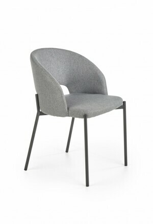 HALMAR Designová židle Brinne šedá