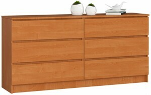 Ak furniture Komoda Rollo V 160 cm olše