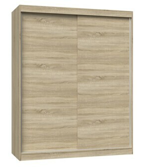 TP Living Šatní skříň IGA II 160 cm dub sonoma