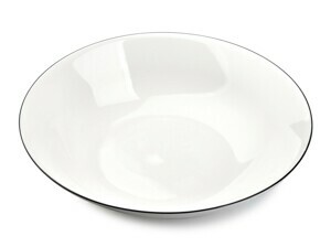 Affekdesign Porcelánová mísa SIMPLE bílá