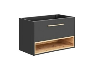 Comad Umyvadlová skříňka Borneo Cosmos 821 1S šedá/dub artisan