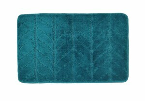 Kontrast Koupelnový kobereček LEAF 50x80 cm smaragdový
