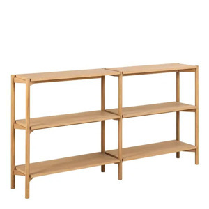Actona Knihovna Braidwood 169 cm dub hickory