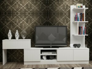 Kalune Design Obývací stěna TEAM 120 cm bílá