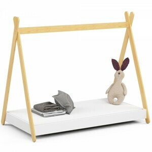 Ak furniture Dětská postel GEM 160x80 cm bílá