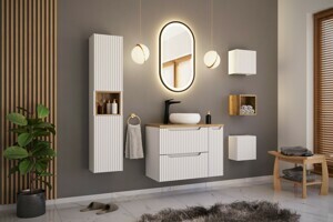 Comad Umyvadlová skříňka Capri 820 2S dub kraft zlatý