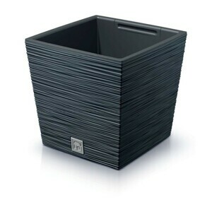 Prosperplast Květináč FUSU V antracit, varianta 24 cm