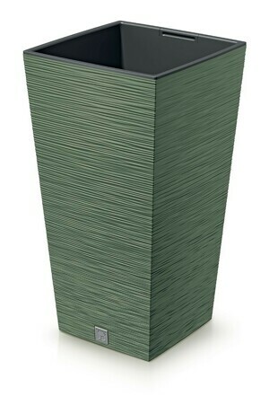Prosperplast Květináč FUSU IV zelený, varianta 20 cm