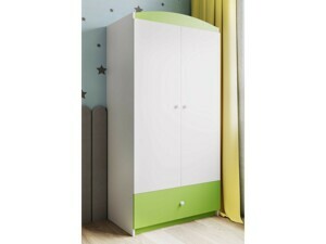 Kocot kids Dětská skříň Babydreams 90 cm zelená