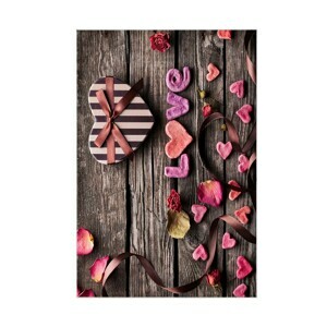 L'essentiel Sada 2 kusů koupelnových předložek Valentine vícebarevná