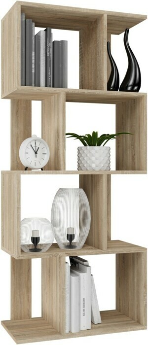 TP Living Knihovna FIESTA 4P dub sonoma