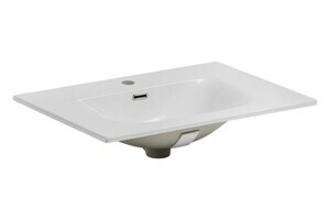 Comad Keramické zápustné umyvadlo Sky 70 cm bílé