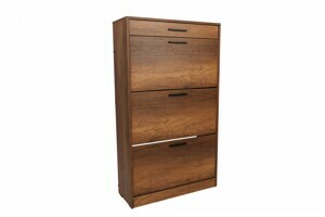 Hanah Home Botník Doel 75x128 cm ořech