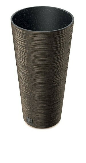 Prosperplast Květináč FUSU ECO kávový, varianta 25 cm