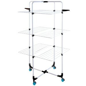 Bathroom Solutions Sušák na prádlo na kolečkách 132 cm