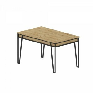 Hanah Home Jídelní rozkládací stůl Pal 132/170 cm dub přírodní