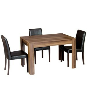 Hanah Home Jídelní stůl Single 120 cm ořech