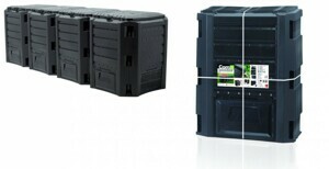 Prosperplast Zahradní kompostér Greenland 1600L černý