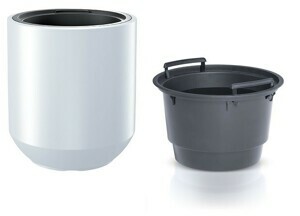 Prosperplast Květináč s vkladem HERO II bílý 39cm