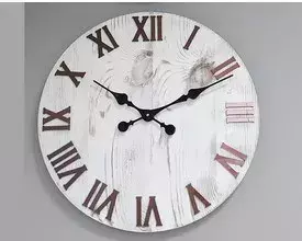 ModernClock Nástěnné hodiny Denny hnědé