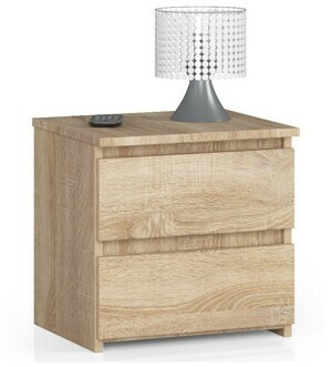 Ak furniture Noční stolek CL2 40 cm dub sonoma