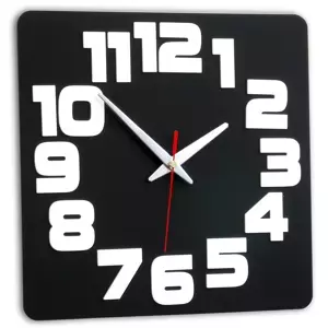 ModernClock Nástěnné hodiny Light Oak hnědé