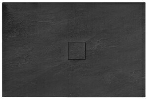Sprchová vanička Rea Stone 90x120 cm černá