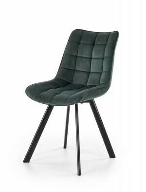 HALMAR Designová židle Mirah tmavě zelená