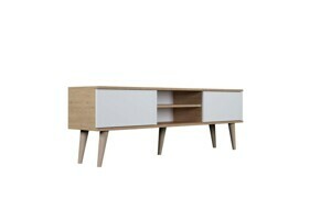 Kocot kids TV stolek TORONTO 160 cm dub artisan/bílý