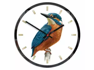 ModernClock Nástěnné hodiny Bird Unikat bílé