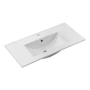 Comad Zápustné koupelnové umyvadlo Dance 80 cm bílé