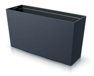 Prosperplast Střední truhlík s vkladem CORBI 77 cm antracit