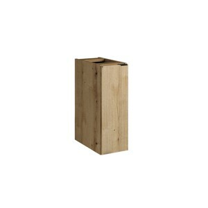 Comad Koupelnová závěsná skříňka vysoká Aruba 800 2D dub craft zlatý/bílý lesk