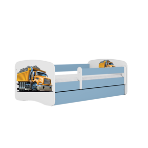 Kocot kids Dětská postel babydreams tatra modrá, varianta 70x140, bez šuplíků, bez matrace