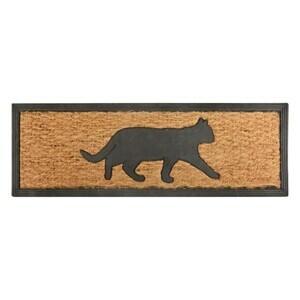Esschert Design Rohožka 75x25 cm kočka