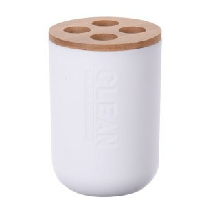 Bathroom Solutions Bílý kelímek na zubní kartáčky