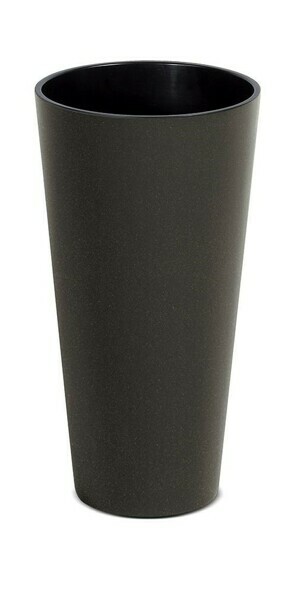 Prosperplast Květináč Tubus Slim kávový, varianta 20 cm