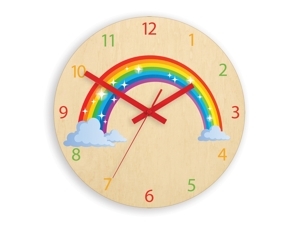 Dywany Lusczow Nástěnné hodiny Rainbow
