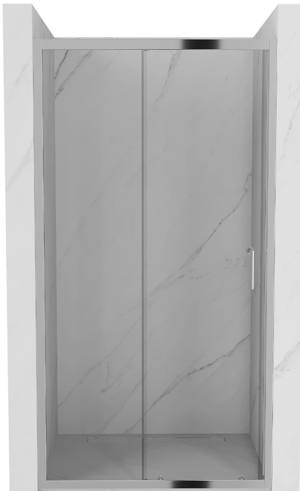 Sprchové dveře MEXEN Apia 115 cm - stříbrné