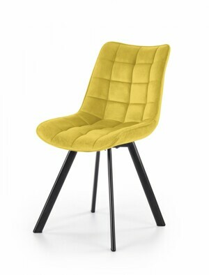 HALMAR Designová židle Mirah hořčicová