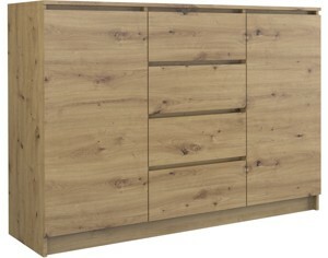 TP Living Komoda Baroste 120 cm hnědá