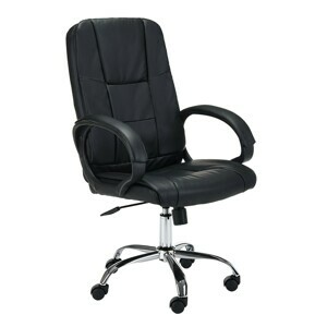 Ak furniture Kancelářské křeslo Nobles černé