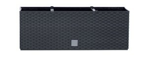 Prosperplast Truhlík RATAN CASE antracit, varianta 51,4 cm