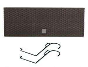 Prosperplast Truhlík RETTO s háky a vkladem umbra, varianta 39,5 cm