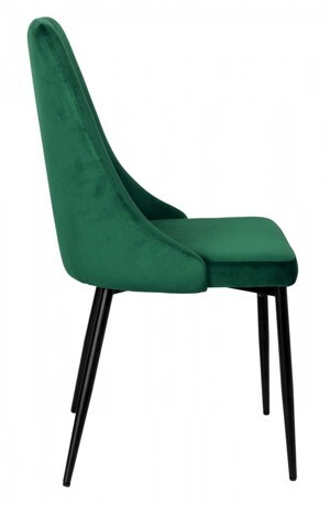 TZB Čalouněná židle LINCOLN tmavě zelená