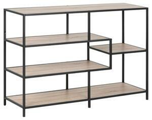 Actona Regál Seaford 114x78 cm dub sonoma