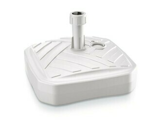 Prosperplast Podstavec pod slunečník hranatý UMBI II 39 cm bílý